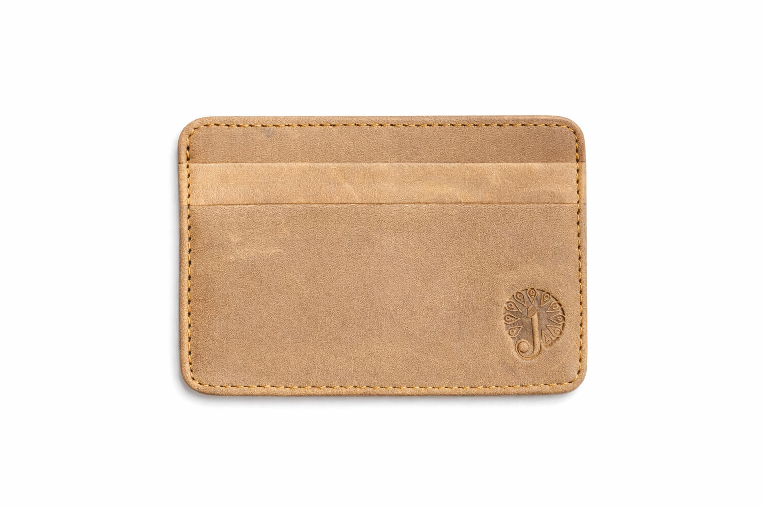 Brown Card Leather Wallet